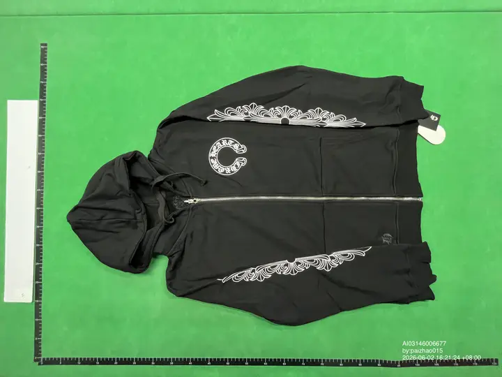 Chrome Hearts Zip Up Hoodies QC photo 11