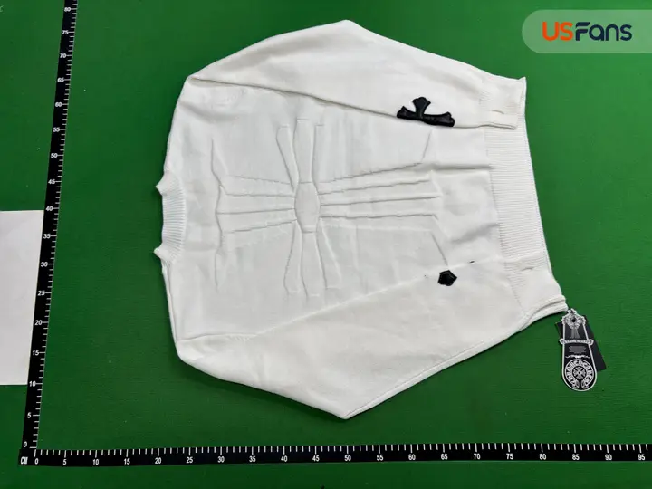 Chrome Hearts With Cross On Back Sweater QC photo 15