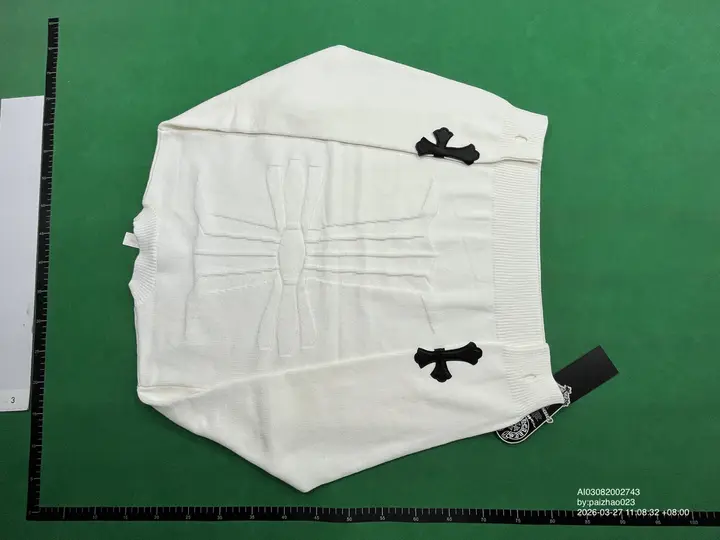 Chrome Hearts With Cross On Back Sweater QC photo 2