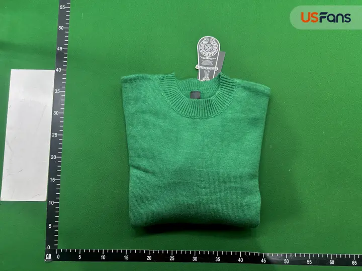 Chrome Hearts With Cross On Back Sweater QC photo 20
