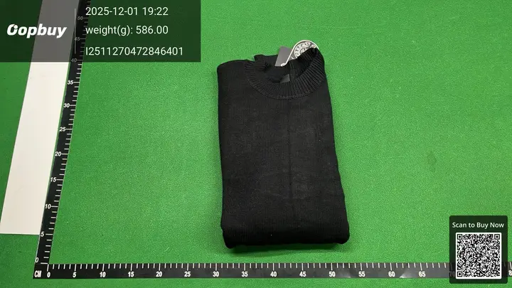 Chrome Hearts With Cross On Back Sweater QC photo 8