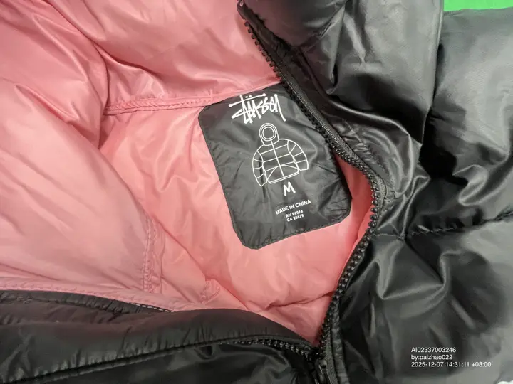Stussy Jacket Black-Pink QC photo 16