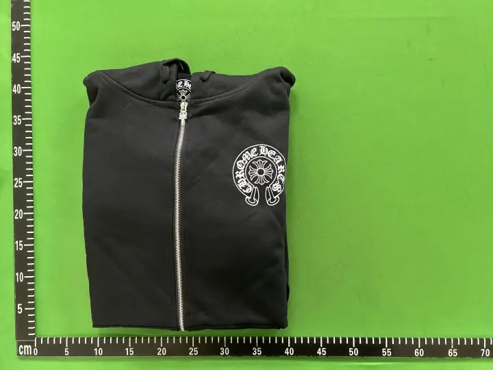 White Chrome Hearts Hoodie QC photo 1