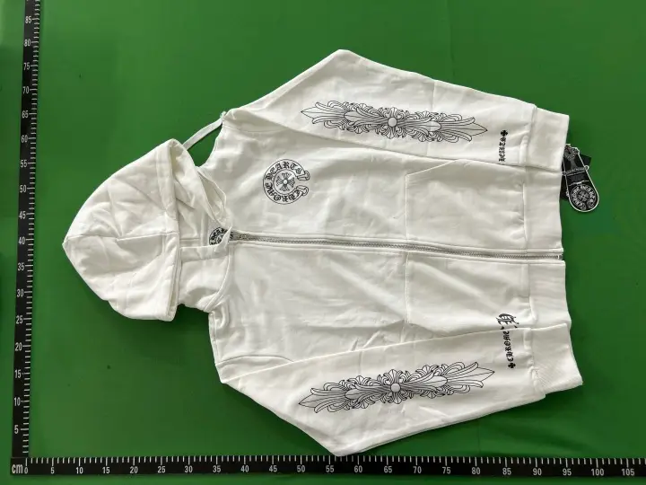 White Chrome Hearts Hoodie QC photo 10