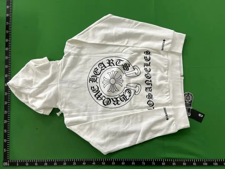 White Chrome Hearts Hoodie QC photo 11