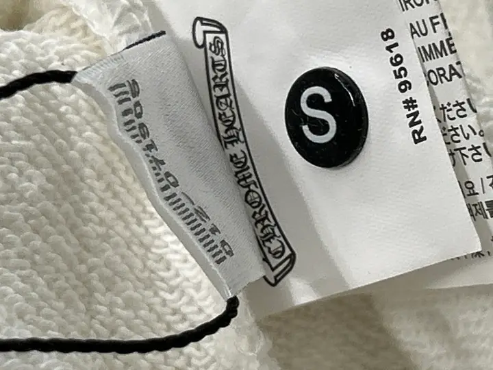 White Chrome Hearts Hoodie QC photo 12