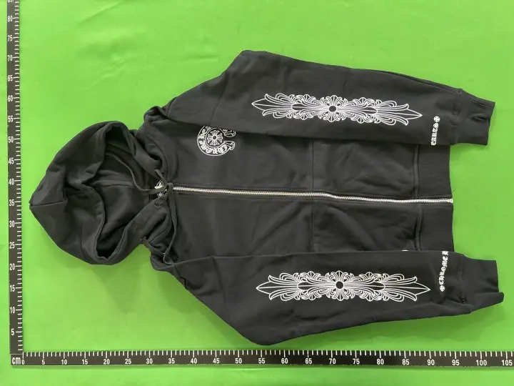 White Chrome Hearts Hoodie QC photo 3