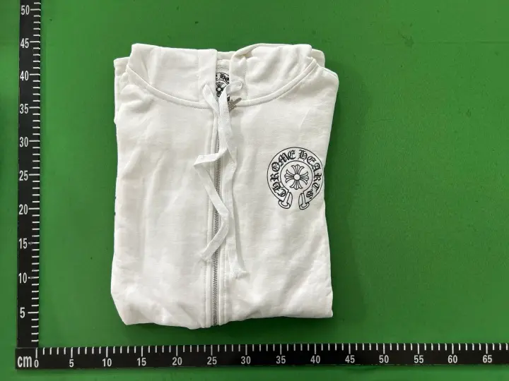 White Chrome Hearts Hoodie QC photo 9