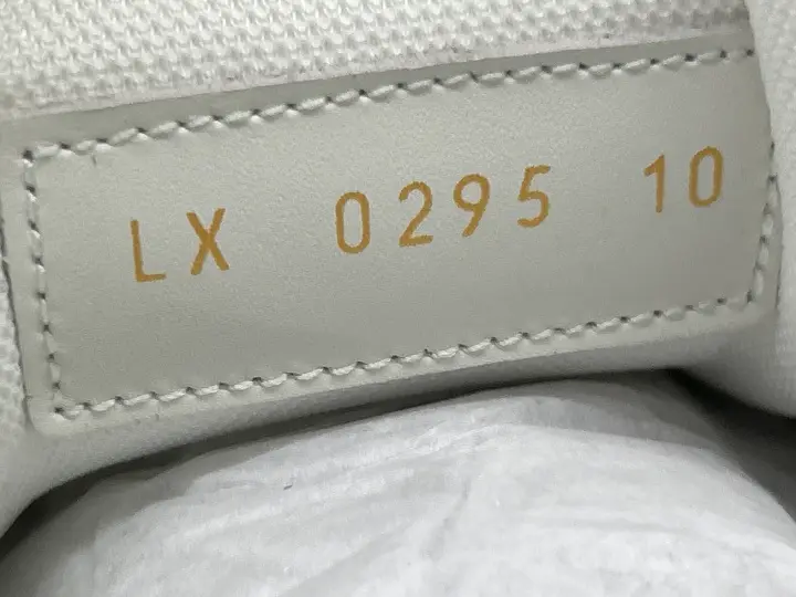 LV Trainers Monogram Black Denim Sneakers QC photo 4