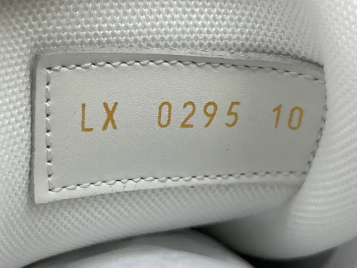 LV Trainers Monogram Black Denim Sneakers QC photo 5