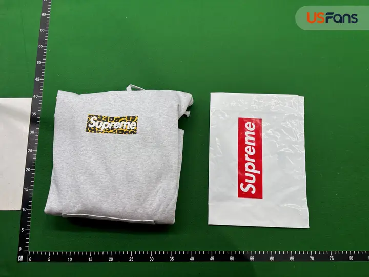 Supreme Leopard Box Hoodie QC photo 16
