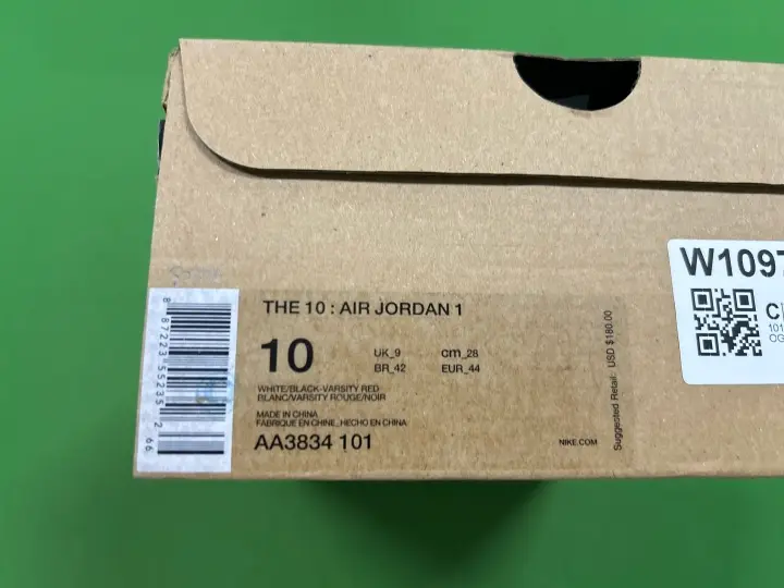 Off-White AJ1 University Blue QC photo 1