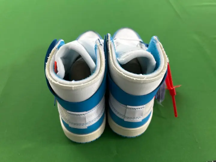 Off-White AJ1 University Blue QC photo 11