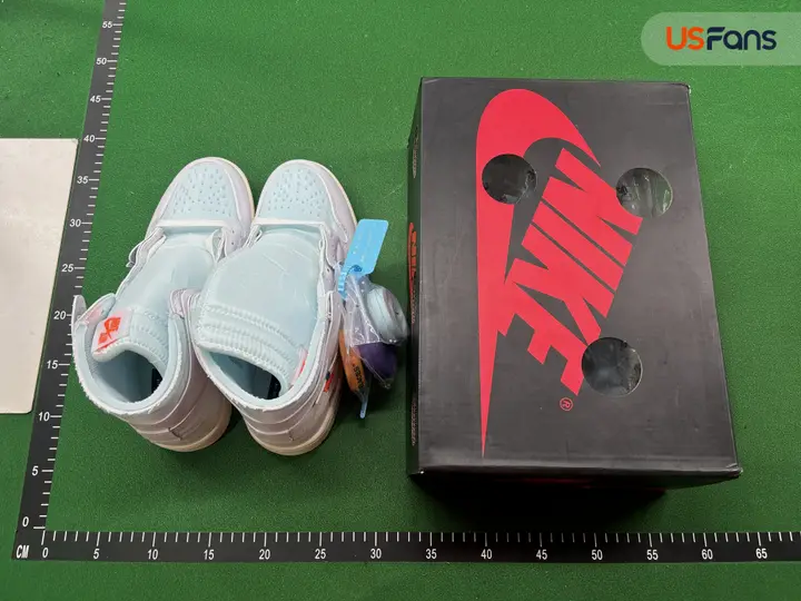 Off-White AJ1 University Blue QC photo 17