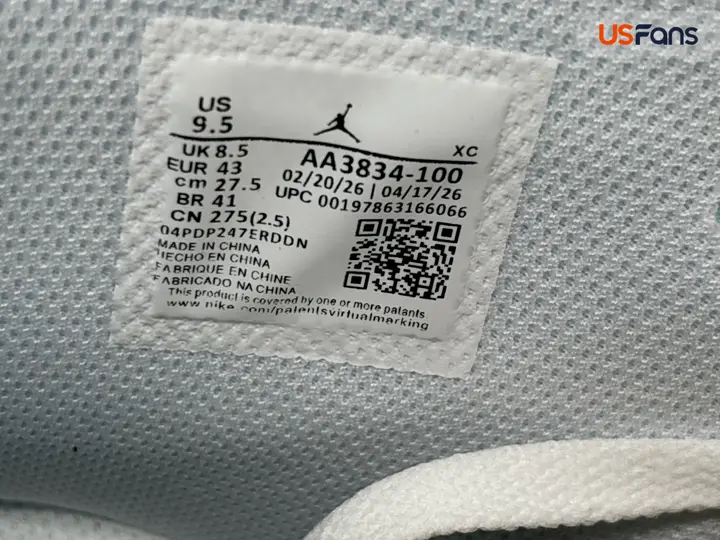 Off-White AJ1 University Blue QC photo 18