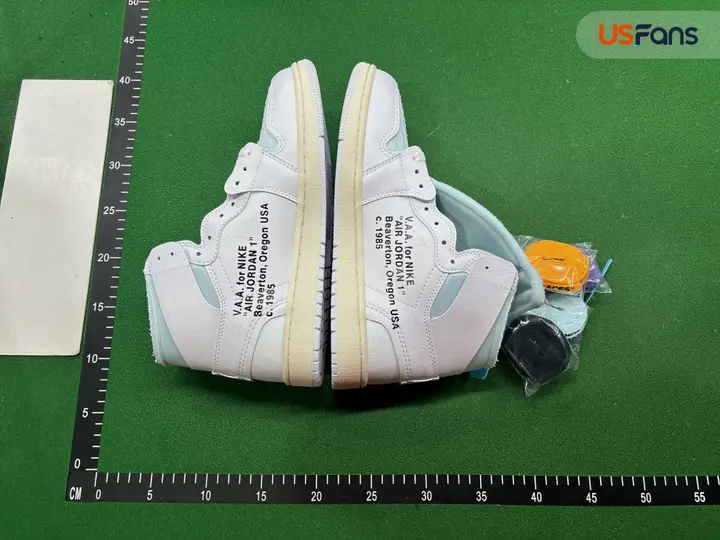 Off-White AJ1 University Blue QC photo 20