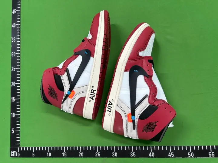 Off-White AJ1 University Blue QC photo 5