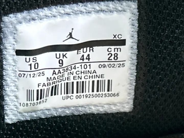 Off-White AJ1 University Blue QC photo 7