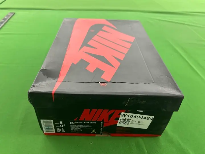 Off-White AJ1 University Blue QC photo 9