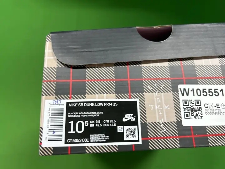 Dunk Travis Scott Shoes QC photo 1