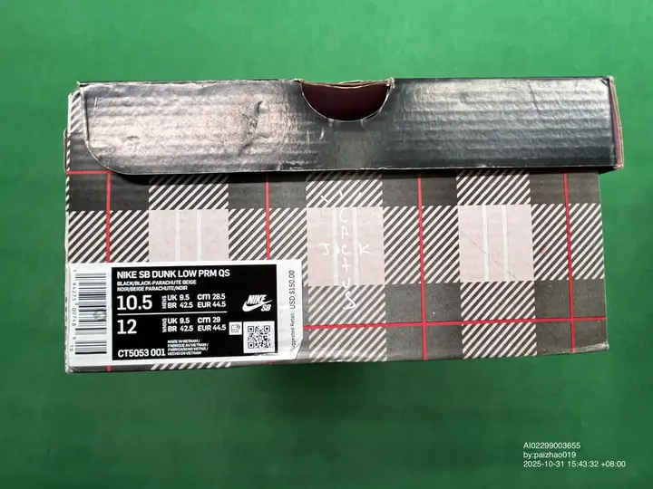Dunk Travis Scott Shoes QC photo 13