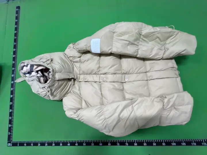Burberry Black Cotton Jacket Size 52 FR QC photo 15
