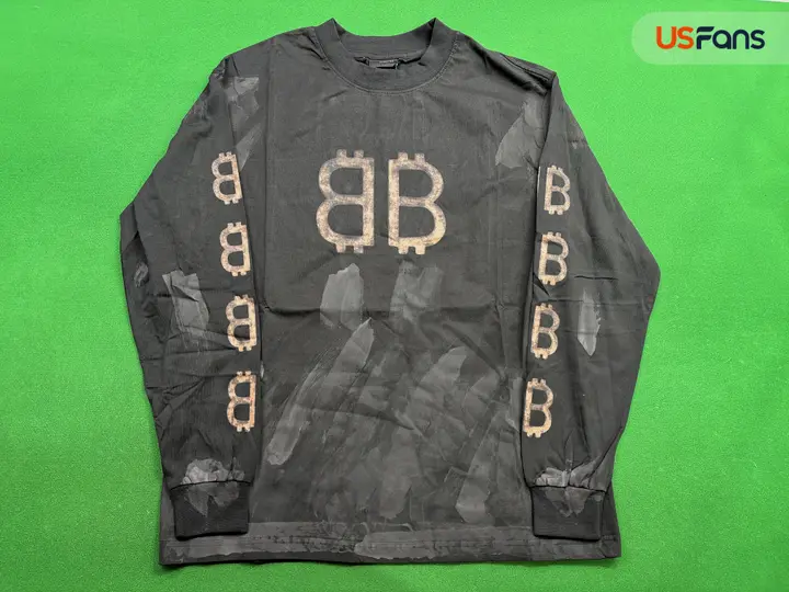 Balenciaga Tape Longsleeve Hoodie QC photo 2