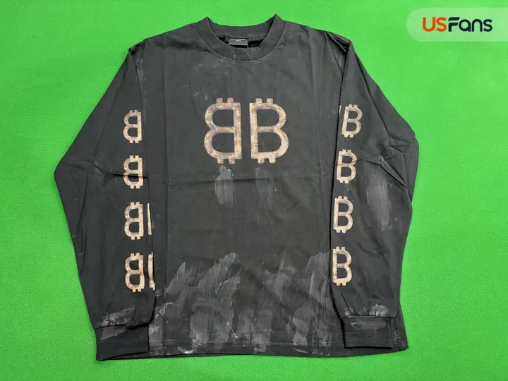 Balenciaga Tape Longsleeve Hoodie QC photo 6