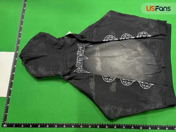 Balenciaga Paris Moon Cotton Hoodie QC photo 11