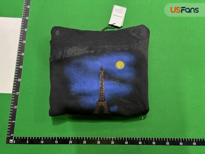 Balenciaga Paris Moon Cotton Hoodie QC photo 12