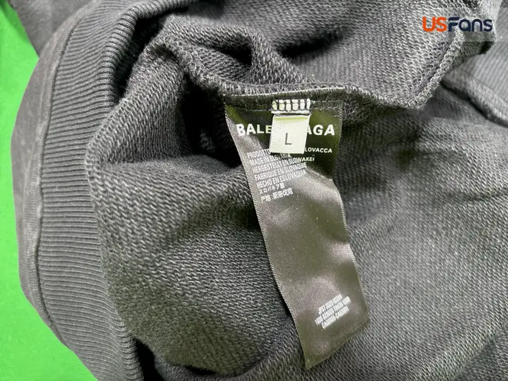 Balenciaga Paris Moon Cotton Hoodie QC photo 9