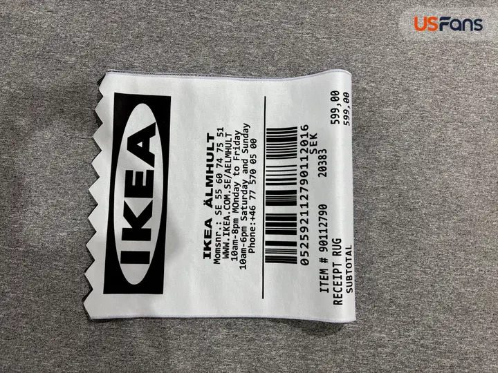 Ikea Markerad "Receipt" Rug QC photo 6