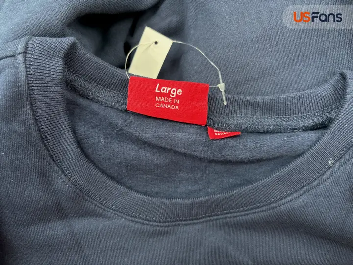 Supreme Crewneck Grey QC photo 5