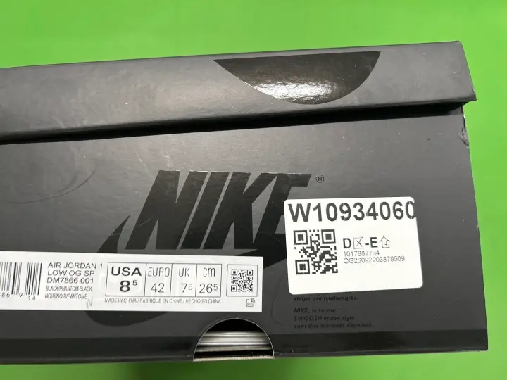 Jordan 1 Low Phantom QC photo 1
