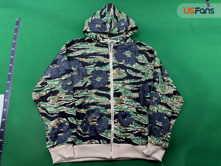 Denim Tears New Zip Hoodie QC photo 2