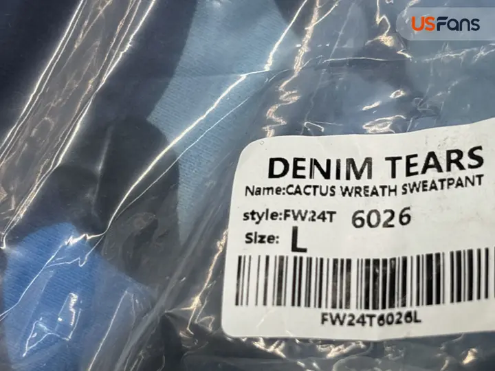 Denim Tears New Zip Hoodie QC photo 5