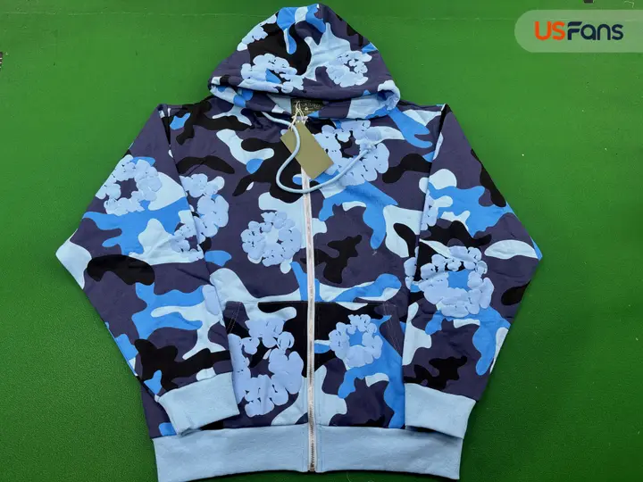 Denim Tears New Zip Hoodie QC photo 6