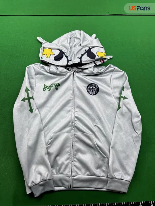 Glo Full Zip-Up Hoodie QC photo 10