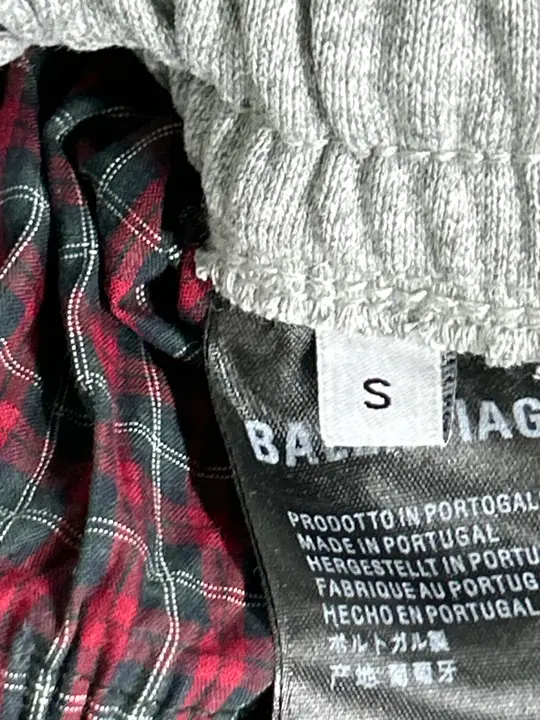 Budget Balenciaga Grey Sag Sweatpants QC photo 20