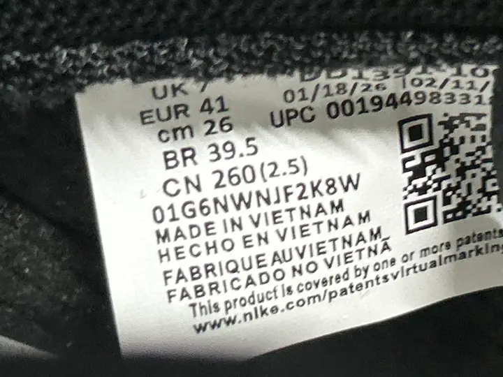 Nike Dunk Low Gray Fog QC photo 16