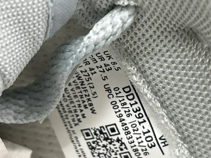 Nike Dunk Low Gray Fog QC photo 4