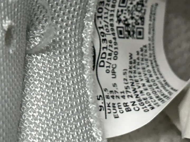 Nike Dunk Low Gray Fog QC photo 5