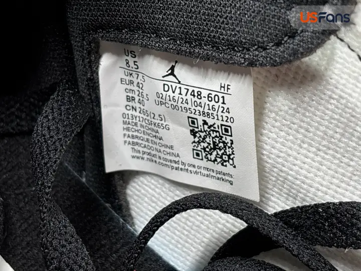 Jordan 1 Spider-Verse QC photo 14