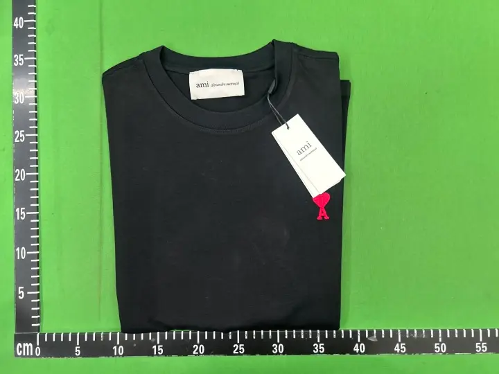 Ami Paris T-Shirts with Small Logo QC photo 5