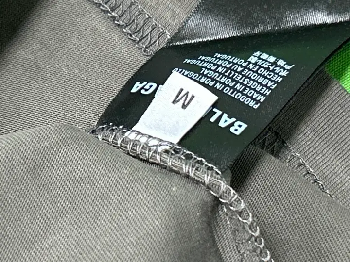 Balenciaga T-Shirt Small Logo Grey QC photo 12