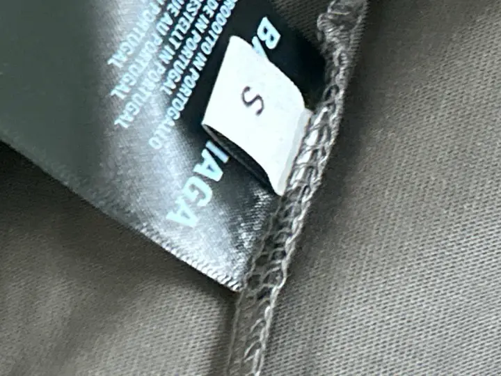 Balenciaga T-Shirt Small Logo Grey QC photo 6