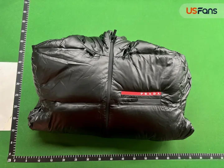 Prada Technical Puffer Jacket Black QC photo 12