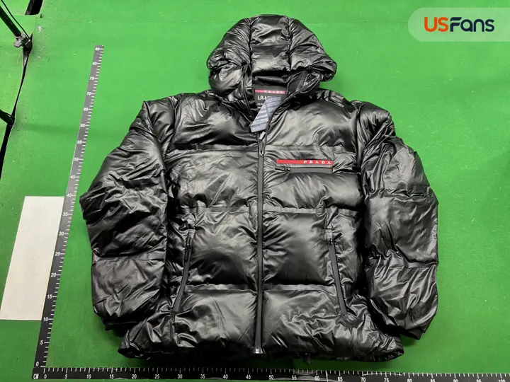 Prada Technical Puffer Jacket Black QC photo 14