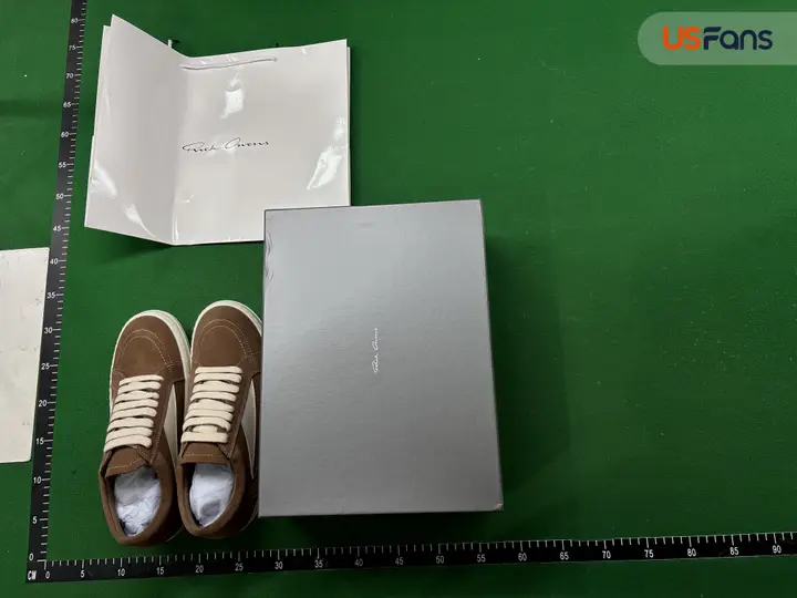 Rick Owens Vans Leather Sneakers QC photo 19