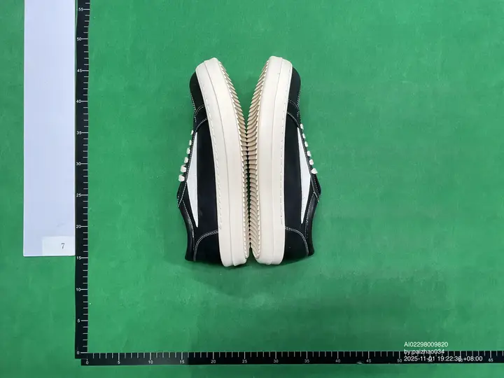 Rick Owens Vans Leather Sneakers QC photo 2